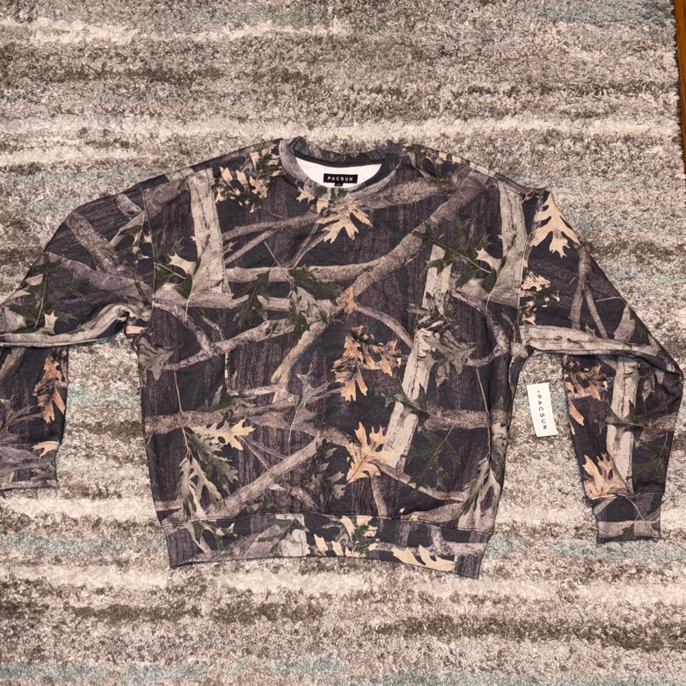 PacSun Camo Sweater